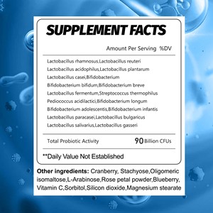 OEM ODM Women's <b>Probiotic</b> <b>Tablets</b> Help Nourish Good Bacteria in Your Gut Improve Immune Function Women's Prebiotic <b>Tablets</b> - Product Image 2