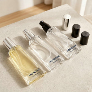 Flacone di Profumo Portatile Mini in Vetro, Formato <span class=keywords><strong>da</strong></span> Viaggio, Ricaricabile, Spray Vuoto per Campioni e Uso in Viaggio - Product Image 1