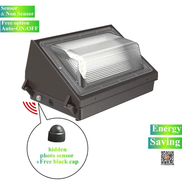 Eerlijke Test 15600lm 120W Led Muur Pakket Licht Met Fotocel Sensor Cetl Dlc, Daglicht 5000K Buitenverlichting Forrgarden