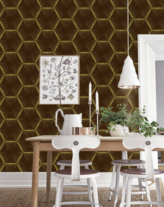 Panel de pared 3D barato, papel tapiz de gamuza, papel tapiz de PVC impermeable, papel tapiz de espuma de terciopelo 5D para decoración elegante del hogar - Product Image 4