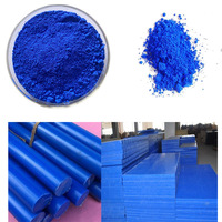 Teinture Bleu Outremer Pigment Plastique Colorant Couleur Poudre Production De Colorant En Gros pour Plastique Masterbatch Solvant Colorant
