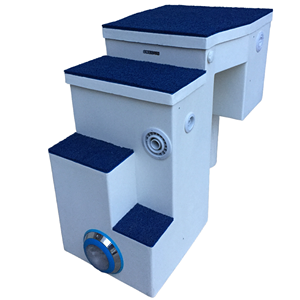 Sáng tạo pipless Thiết kế treo tường tích hợp hệ thống lọc thuận tiện sợi thủy tinh hồ bơi Lọc - Product Image 2