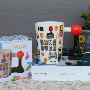 Solhui-tazas de cerámica para niños, <span class=keywords><strong>juego</strong></span> de tazas de cerámica para café con mango de <span class=keywords><strong>juego</strong></span>, venta al por mayor - Product Image 3