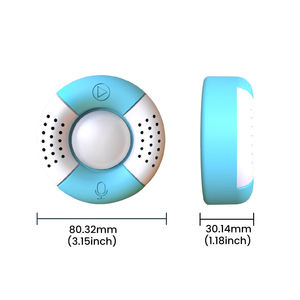 고품질 원형 자석 냉장고 음성 녹음기 재사용 가능 컴팩트 다양한 색상 옵션 - Product Image 5