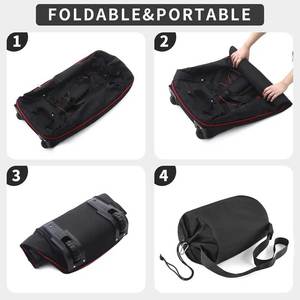 Sac de voyage à roulettes <span class=keywords><strong>extra</strong></span> large, imperméable, en polyester, pliable, portable, pour l'extérieur, grande capacité, léger - Product Image 3