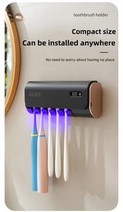 Cuidados Pessoais Suporte Escova Inteligente Suporte Escova De Dentes Do Banheiro Conjuntos Uv Esterilizadores - Product Image 5