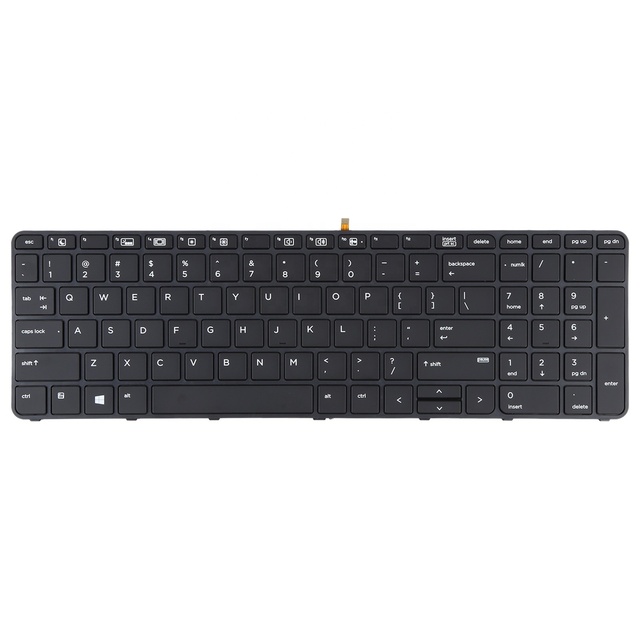 Wholesale Laptop Keyboard for HP Probook 650 G2 G3 655 G3 450 G3 841137-001 US Keyboard With Backlit