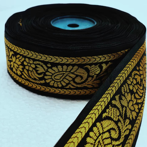 Chaîne en strass sur mesure 100% coton écologique pour chaussures et sacs - Designers de motifs exclusifs et fournisseurs de garnitures - Product Image 1