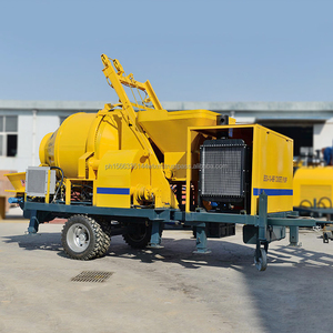 Pompe de mélange concrète de capacité de pompage de la trémie 600L 40m3/Hr avec l'énergie électrique ou diesel - Product Image 1