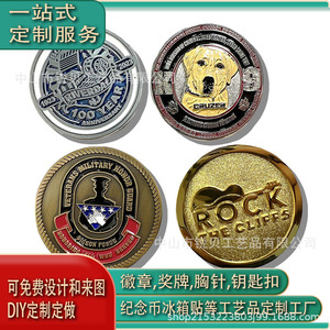 Custom Badges <b>Metal</b> Enamel Commemorative Coin Butterfly Clasp <b>Pin</b> Style Business Gifts Alloy Material - Product Image 5