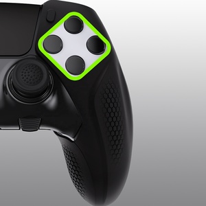 Accessoires de jeu personnalisés PlayVital, housse de protection en caoutchouc absorbant la transpiration, coque en silicone souple pour manette sans fil PS5 Edge - Product Image 2