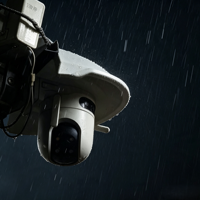 Cubierta para Cámara CCTV Impermeable IP66 para Exteriores, Soporte de Plástico ABS Universal, Caja de Protección contra Lluvia y Sol