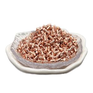 Высокочистые гранулы желтой меди 99,9% с настраиваемым размером для антибактериальных катализаторов и применения в электронике - Product Image 3