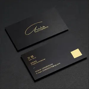 Luxus kunden spezifisches Logo recycelt weiß buntes Papier drucken gestanzt danke Visitenkarte