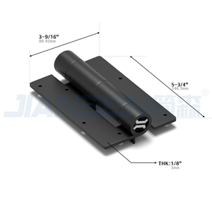 Chúng Tôi Cổ Phiếu Địa Phương Nhiệm Vụ Nặng Nề 5.7Inch Màu Đen Nhôm Hàng Rào Cổng Bản Lề - Product Image 2