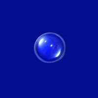 Optique 90mm Dia. avec 3mm d'épaisseur Lentille convexe Plano Grande caméra de téléphone portable Lentille sphérique intraoculaire à quartz
