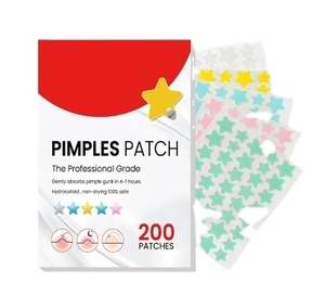 Parche reparador para acné, cuidado facial de la piel, manchas que se desvanecen, marcas de espinillas, cubierta cerrada para manchas de acné, parche de reparación de espinillas - Product Image 1