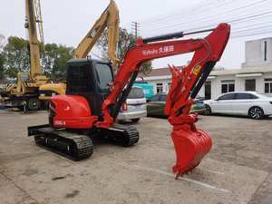 Excavadora Pequeña Usada Kubota U35 U40 U50 U55 U55-4 U55-5 con Certificado EPA, Miniexcavadora Kubota de Segunda Mano - Product Image 2