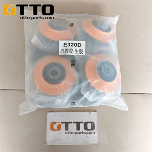 Coussin de montage en caoutchouc OTTO <span class=keywords><strong>4X</strong></span> 393-1047 109-9369 pour moteur Cat 3066 3116 C7, pièces d'excavatrice 318C 322C 323DL 329D - Product Image 1
