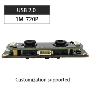 โมดูลกล้อง1MP 720P USB2.0 720P 1/4.5นิ้ว CMOS 60 ° dfov RGB IR IR โมดูลกล้องฝังตัวสำหรับการจดจำใบหน้า - Product Image 2