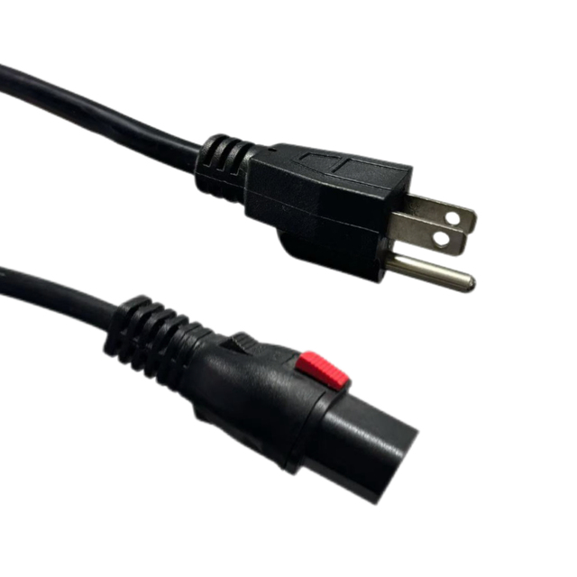 American Type NEMA 5-15p Power Cord USA Standard AC Power Cord US IEC C13L AC Computer Power Extension Cable