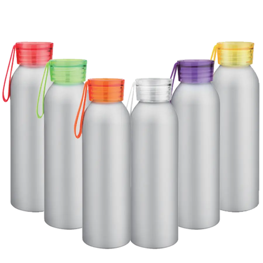 1 Liter Gedrukt Rechthoek Sport Aluminium Presenteren Water Flessen Met Twee Tops Gym Handvat Vorm Custom Container 200Ml 100ml