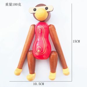 Soporte de Madera Creativo con Diseño de Mono para Teléfono, Soporte de Escritorio para Teléfono, Adorno Artesanal de Mono Colgante para Decoración del Hogar y Escritorio - Product Image 5