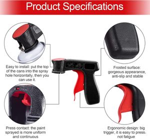 <span class=keywords><strong>Pistola</strong></span> pulverizadora universal con gatillo, pulverizador <span class=keywords><strong>de</strong></span> aerosol reutilizable, artículo promocional creativo para seminarios <span class=keywords><strong>de</strong></span> la industria <span class=keywords><strong>de</strong></span> la pintura - Product Image 4