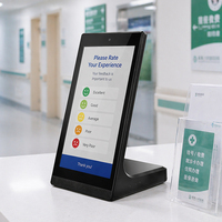 Tablette Android 11 en forme de L de 10,1 pouces pour salon de beauté, réception d'hôtel, système de réservation, NFC/RFID, WiFi, 2 Go + 32 Go