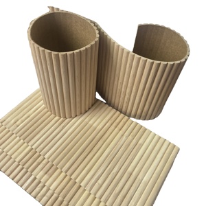 Rắn linh hoạt tường ốp gỗ Sồi/ELM/Pine/MDF nửa vòng Bảng điều khiển - Product Image 1