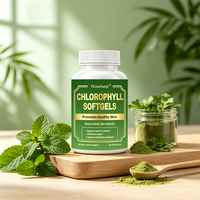Fabrication sur mesure à faible MOQ – 90 gélules de chlorophylline et complexe de cuivre pour la détoxification corporelle et le soutien de la santé de la peau