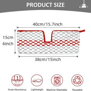 Adatto per tamponi per mocio a spruzzo in microfibra <span class=keywords><strong>Vileda</strong></span> compatibili con ricariche per mocio Spray riutilizzabili Promist MAX per Ocedar ProMist - Product Image 2
