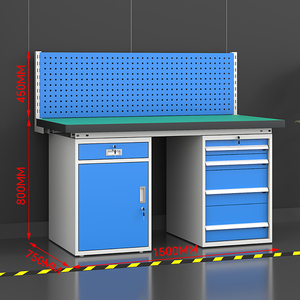 Meilleures ventes : Banc de travail de laboratoire multifonctionnel en métal robuste, personnalisé en usine (OEM/OBM), capacité de charge de 300 kg, pour usage en laboratoire - Product Image 2