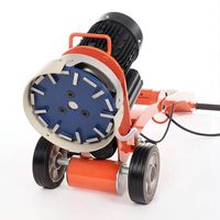 Machine à meuler les sols en béton 220V, largeur de travail 250MM, avec aspiration