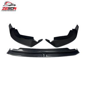 Labbro Anteriore in Fibra di Carbonio Stile ADR per <span class=keywords><strong>BMW</strong></span> Serie 3 G20 <span class=keywords><strong>330i</strong></span> M340i Pre LCI, Spoiler Paraurti Anteriore, Splitter, Kit Carrozzeria - Product Image 5