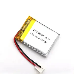 703040 800mAh 3.7V Lithium Polymer Battery Cell Pack for Noise Cancelling Headphone