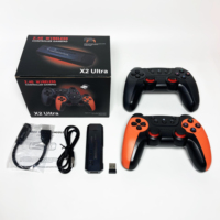 X2 Ultra Game Stick 4K 64GB 128GB 256GB 30000 jeux Manette de jeu rechargeable Console de jeu rétro classique TV sans fil 2.4GHz Consola