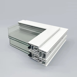 Ventanas corredizas verticales Upvc caseras de CHANGYI, ventanas colgantes dobles con doble acristalamiento templado, ventana colgada doble a la venta - Product Image 6