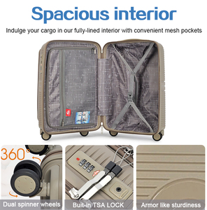 Maleta de Viaje con Ruedas de Moda, Material PP, con Compartimento <span class=keywords><strong>para</strong></span> Portátil, <span class=keywords><strong>para</strong></span> <span class=keywords><strong>Viajar</strong></span> - Product Image 3