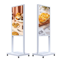 Máquina de Publicidad Digital con Pantalla Táctil LCD de 65 Pulgadas, con CMS Integrado, para Comercio Minorista, Educación y Señalización, Funcionamiento 24/7