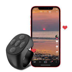 Venta caliente Fingertip Phone Selfie Page Turner Flipping Video Controller Blue Tooth-compatible <span class=keywords><strong>Tiktok</strong></span> Ring Remote Control - Product Image 3