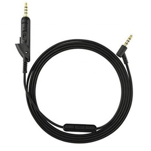 Cavo di prolunga Audio di ricambio, cavo <span class=keywords><strong>Cypher</strong></span>.V solo per cuffie silenziose QC15 con microfono in linea (nero) - Product Image 5