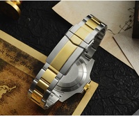 Montre de plongée de luxe avec logo personnalisé, résistante à l'eau jusqu'à 200 m, TMI NH35, montres mécaniques pour hommes, marque privée