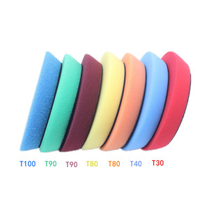 <b>Foam</b> Polishing <b>Pad</b> 125mm Soft Non-Abrasive Disc For Da Ra Machine Back Fleece - Product Image 4