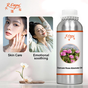 100% Reines Natürliches Damaszener-Rosen-Absolutoöl für Hautpflege & Aromatherapie, Premium Rosa Damascena Blütenextrakt - Product Image 1