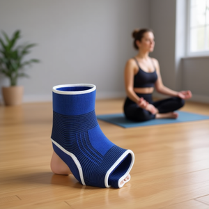Blue 0544-B <b>Ankle</b> <b>Brace</b> One Size Fits All 22*8.5 cm Yoga Accessories and <b>Support</b> Tool - Product Image 2