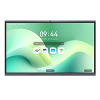 Interaktives Smart Whiteboard 65/75/86/98/110 Zoll Ultra HD 4K LED Flachbildschirm All-in-One Display 48MP Kamera Android/Windows OS