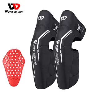 WEST BIKING Winter Knies chützer Warme Leggings für den Winter Wind dichte Knies chützer Unterstützung Warm halten Wasserdichter Knies chützer