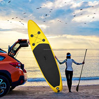 Planche de SUP gonflable 2026 ESUP Longboard Deck, durable, 11 pieds 6 pouces, couleur phosphorescente, pour sports nautiques