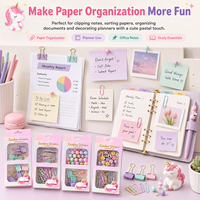 Ensemble de papeterie licorne personnalisée de haute qualité pour enfants ensemble de papeterie de table de bureau durable